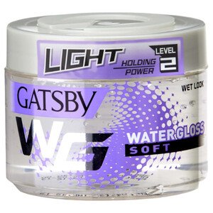 Gatsby Hair Gelw Ater Gloss Soft Gel White 300G