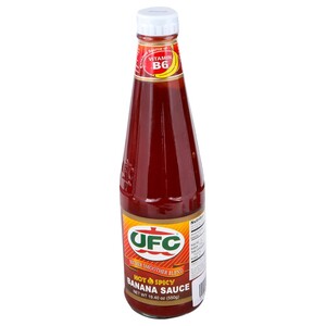 Ufc Banana Sauce Hot & Spicy 550G