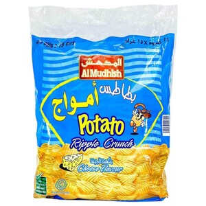 Al Mudhish Ripple Crunch Cheese 15G X24