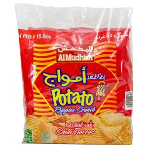 Al Mudhish Potato With Chili 15G X24