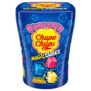 Chupa Chups Bubble Gum Magic Cubes Fruits 41 Pieces 86G