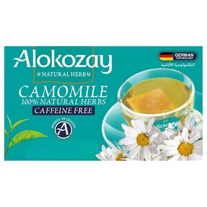 Alokozay Chamomile Herbal Tea Bags Caffeine Free 30G