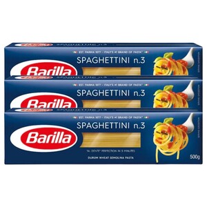 Barilla Spaghetti Assorted 3 Pieces 500G