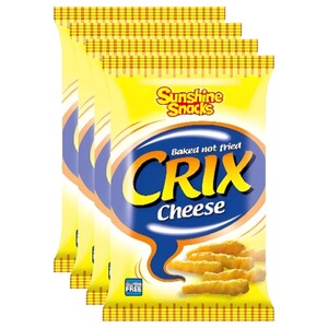 Sunshine Snacks Crix Chips Cheddar 45G 3 + 1 Free