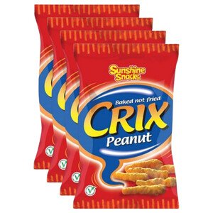 Sunshine Snacks Crix Peanuts 45G 3 + 1 Free