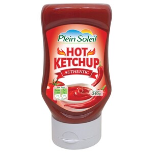 Plein Soleil Hot Ketchup Squeeze 340G