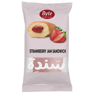 Byte Sande Strawberry Jam Sandwich 120G