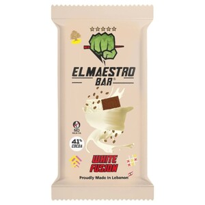 El Maestro White Fusion Chocolate Bar 60G