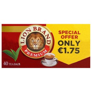 Lion Premium Tea 40 Tea Bags 126G @1.75