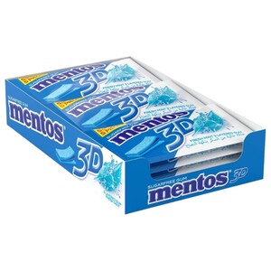 Mentos 3D Gum Fresh Mint 5 Pieces 8.5G X15