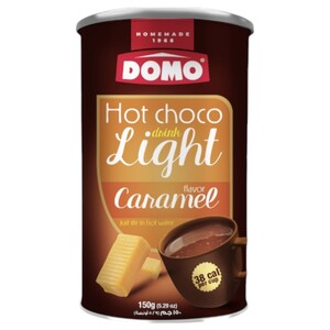 Domo Hot Chocolate Drink Caramel Light 150G
