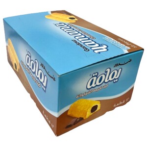 Gandour Yamama Chocolate Cream Cake 45G X12 X12