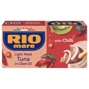 Rio Mare Light Meat Tuna Chili In Olive Oil 160G X2