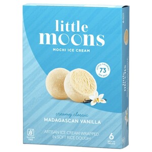 Little Moons Mochi Ice Cream Madagascan Vanilla 192G