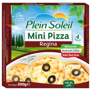 Plein Soleil Frozen Mini Pizza Regina 4 Pieces 200G