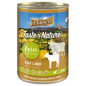 Prince Taste Of Nature Paleo Calf, Beef, Pear 400G