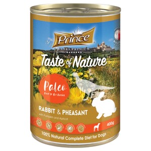 Prince Taste Of Nature Paleo Rabbit & Pumpkin 400G