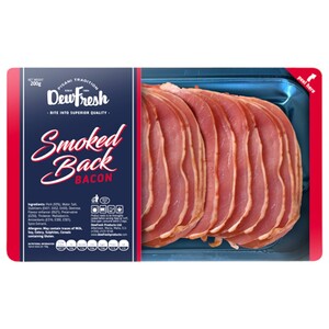 Dewfresh Smoked Back Bacon 200G