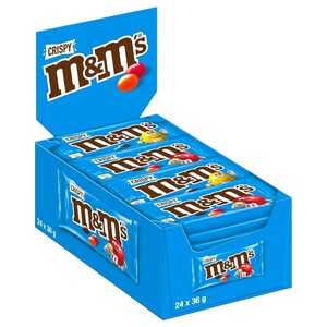 M&M's Crispy Chocolate Candy 36G X24