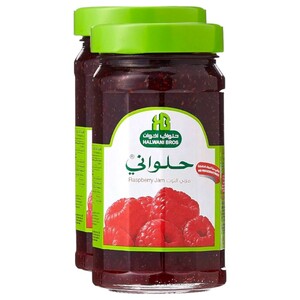 Halwani Bros Jam Raspberry 400G X2