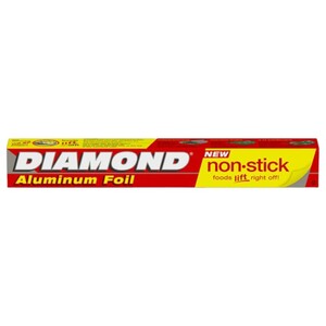 Diamond Aluminium Foil Non Stick 30Sq. Ft