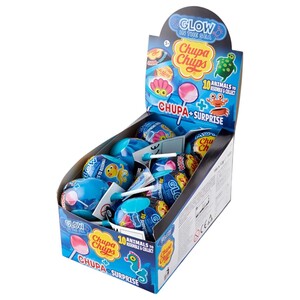 Chupa Chups Glow In The Sea Surprise Egg 12G X16