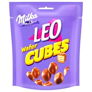 Milka Leo Wafer Cubes 150G