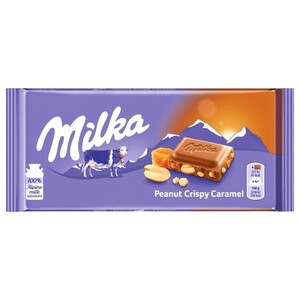 Milka Peanut Caramel 100G