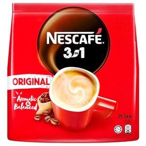 Nescafe Instant Coffee 3In1 Original 18G X25