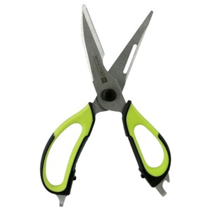Royal Ford 7-In-1 Stainless Steel Multi-Purpose Scissors Green And Black