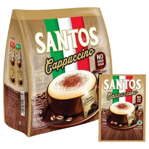 Santos Cappuccino Sugar Free 15G X20