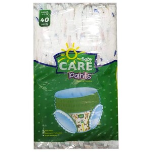 Baby Care Pants Pull Ups Large 9-14Kg 40 Pieces