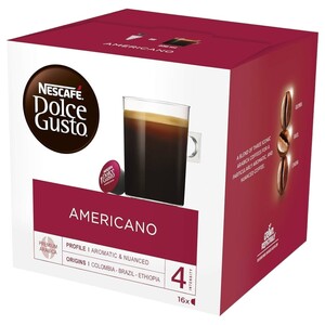 Nescafe Dolce Gusto Americano Coffee Pods 128G