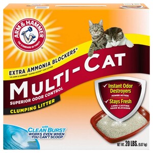 Arm & Hammer Multi Clumping Cat Litter 9.07 Kg