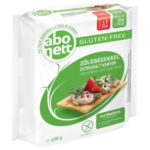 Abo Nett Crackerbread Vegetables Gluten Free 100G