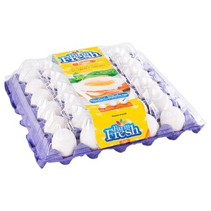 Farm Fresh White Eggs Large 30 Pieces