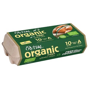 Orvital Organic Eggs Medium 10 Pieces