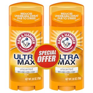 Arm & Hammer Deodorant Stick Unscented 2 Pieces 73G Special Offer