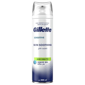 Gillette Shaving Gel Sensitive Soothing 200Ml