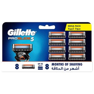 Gillette Razor Proglide Manual Cartridges 8 Pieces