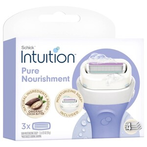 Schick Intuition Refill Pure Nourishment 3 Pieces