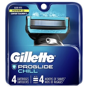 Gillette Fusion Proshield Chill Blades 4 Pieces