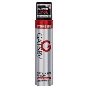 Gatsby Super Hard Hair Spray 200Ml + 50Ml Extra