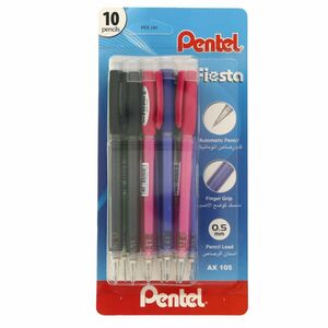 Pentel Fiesta Mechanical Pencil Ax105 10 Pcs