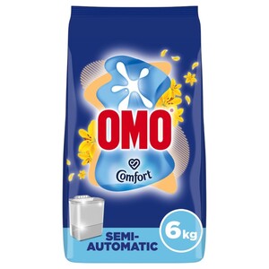 Omo Powder Laundry Detergent Touch Of Comfort Semi-Automatic 6Kg