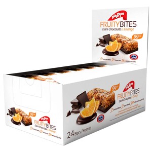 Poppins Fruity Bites Dark Chocolate & Orange 25G X24