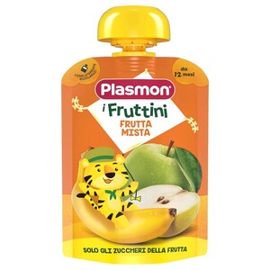 Plasmon Fruit Juicer Toddler Pouches Mixed Fruit 130G