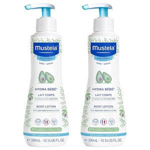 Mustela Hydra Baby Body Lotion 300Ml X2