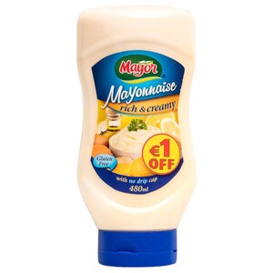 Mayor Mayonnaise Top Down 480Ml €1