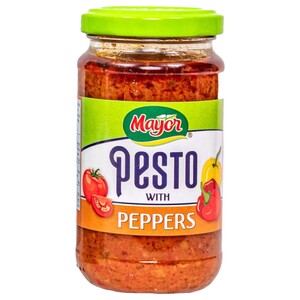 Mayor Pesto With Peppers 195G